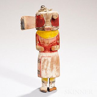 Hopi Polychrome Carved Wood Kachina Doll