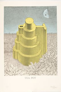 'Tea Pot' (Lapislazuli) poster, 1973 