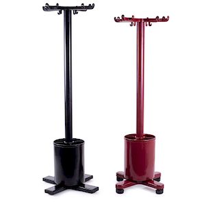 Two 'Synthesis 45' coat stands, 1973