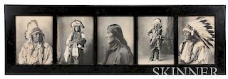 Five Framed F.A. Rinehart Photographs