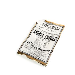 'Teatro alla Scala: Andrea ChŽnier' ashtray, c. 1955