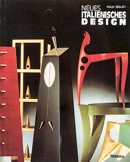 Four books on new Italian Design