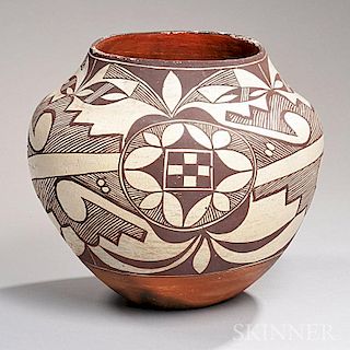 Acoma Painted Pottery Jar