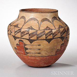 Zia Polychrome Pottery Jar