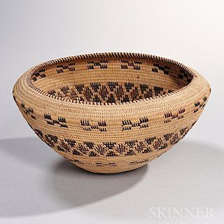 Tulare Polychrome Basket