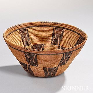 Kern-Inyo Coiled Basketry Bowl