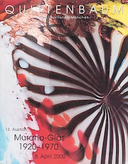 23 Murano auction catalogues