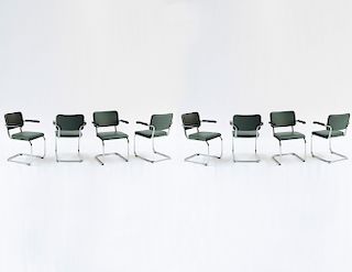 Eight 'B 64' cantilever chairs, 1930/31