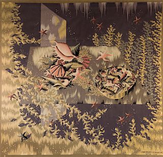 'Le petites Algues' tapestry, 1946