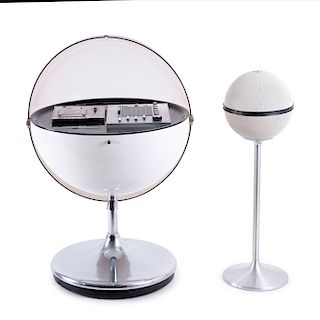 'Vision 2000' stereo with ball-shaped loudspeaker, 1971