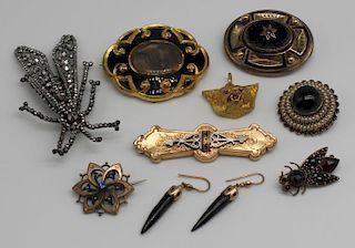 JEWELRY. Antique/Vintage Jewelry Grouping.