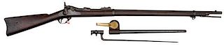 U.S. Springfield Armory Model 1873 Trapdoor Rifle with Bayonet 