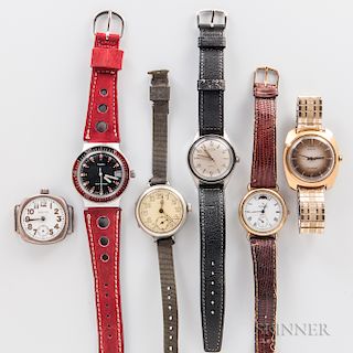 Six Wristwatches