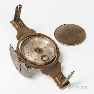 Unusual James R. Reed & Co. Gimbaled Surveyor's Compass