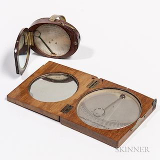 Two Early French Pocket Clinometers