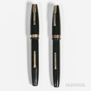 Two Waterman Hundred Year Fountain Pens