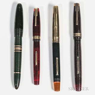 Four Waterman Hundred Year Pens