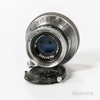 W-Nikkor 3.5cm f/2.5 Screw-mount Lens