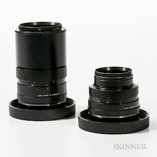 Two Leitz Elmarit-R Lenses