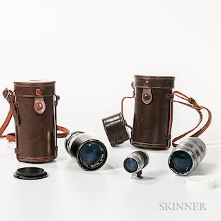 Two Screw-mount Lenses for Leica Cameras