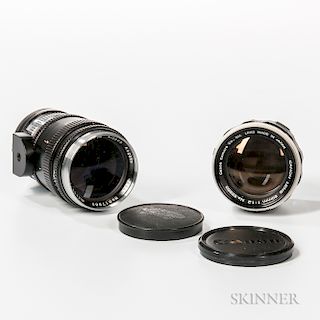 Two Bayonet-mount Lenses for Leica Cameras
