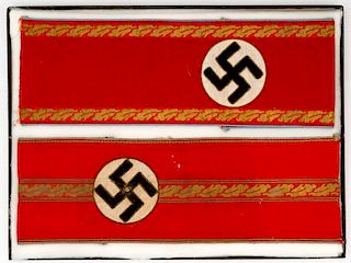 German WWII Armbands, Lot of Two 
