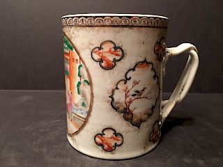 ANTIQUE Large Chinese Mug, 18th century