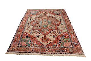 Serapi Carpet, Persia, ca. 1875, 12 ft. 2 in. x 9 ft. 10 in.