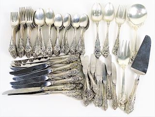 86pc Wallace "Sir Christopher" Sterling Silver Set