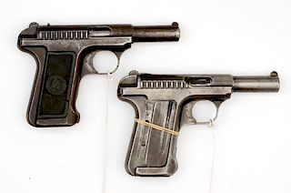 **Lot of Two Savage Model 1907 Pistols 