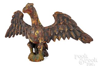 Wilhelm Schimmel pine spread-winged eagle