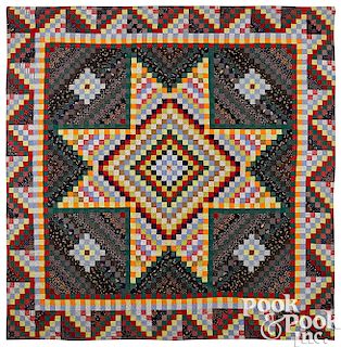Pennsylvania patchwork Bowmansville star quilt