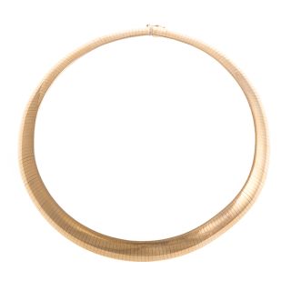 A Lady's 12mm Omega Necklace in 14K