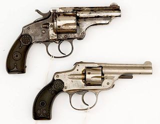 Lot of Two Cartridge Revolvers by Merwin & Hulbert and Maltby & Henley 