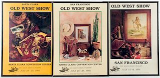The Old West Gun Show Posters, Lot of Three 