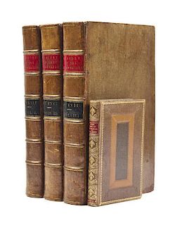 (ENGLAND) BURNET, GILBERT. History of the Reformation of the Church of England. London, 1681-83, 1753. With one other 3 vols. to