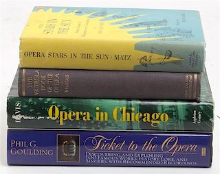 A Collection of Books Pertaining to Music and Opera,
