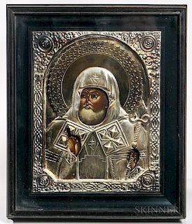 Framed Icon of a Saint