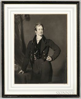 After Sir Thomas Lawrence (British, 1769-1830)    Portrait of the British Statesman Sir Robert Peel