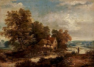 School of John Constable (British, 1776-1837)  Dedham Vale