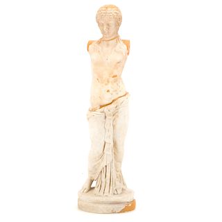 Greco-Roman manner carved marble Venus
