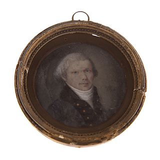 Portrait miniature, Robert Williams of Annapolis