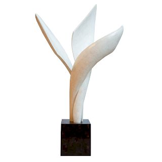20th century abstract sculpture, marble