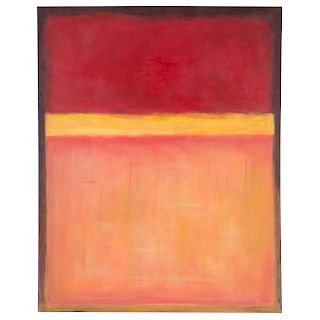 After Mark Rothko, Untitled, acrylic on canvas