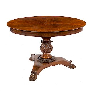 William IV mahogany center table