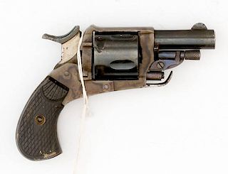 French Folding Trigger Pocket Revolver 