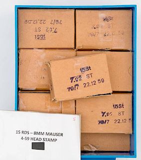 8mm Mauser Ammo 300 Rds 