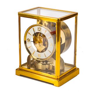 Jaeger-LeCoultre Atmos clock with case