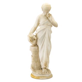Grande Tour carved marble water carrier