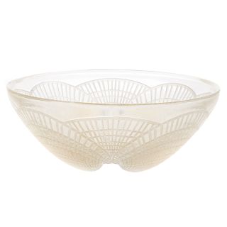 Lalique crystal Coquilles bowl